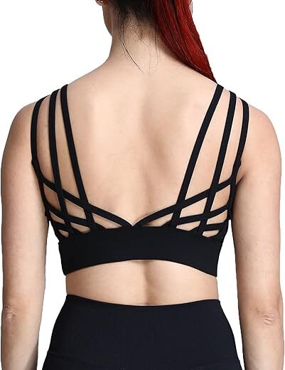 Aoxjox High Impact Caged Sports Bras