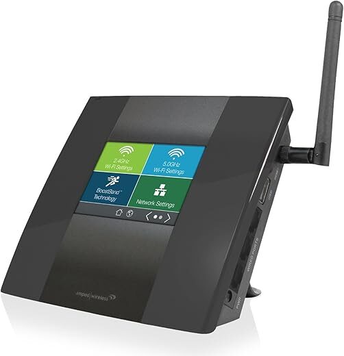 Amped Wireless High Power Touch Screen AC750 Extender (TAP-EX2)