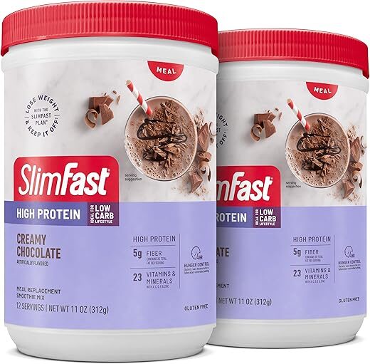 SlimFast High Protein Meal Replacement Shake, Chocolate
