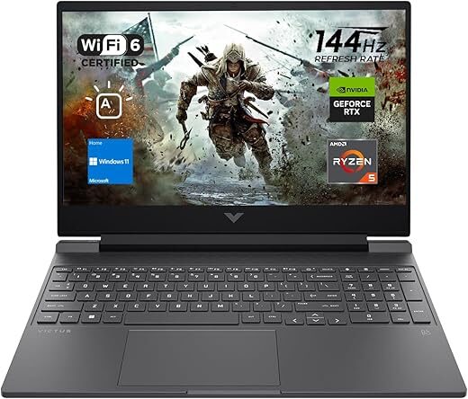HP Victus 15 Gaming Laptop, 16GB RAM, RTX 2050