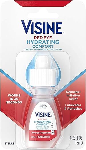 Visine Hydrating Redness Relief Eye Drops .28oz