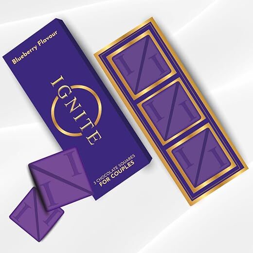 MBDH Wellness Ignite Chocolate Bars: Blueberry Flavor