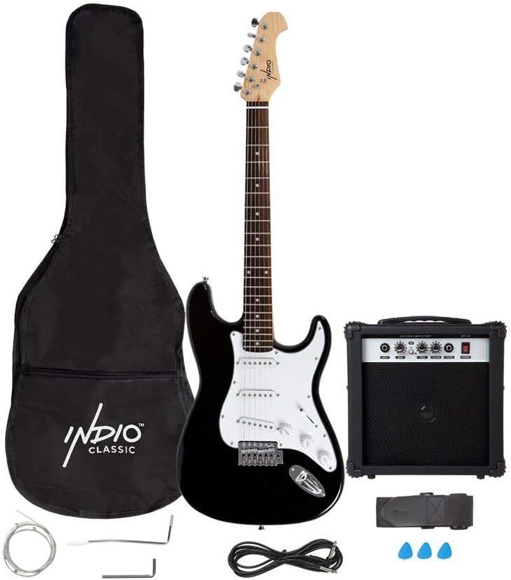 Monoprice Indo Series Electric Guitar Package, 625904