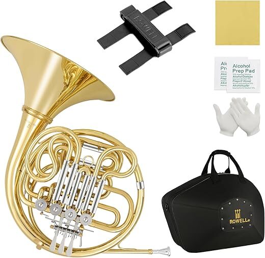 ROWELL Intermediate Double French Horn F/Bb 4 Keys