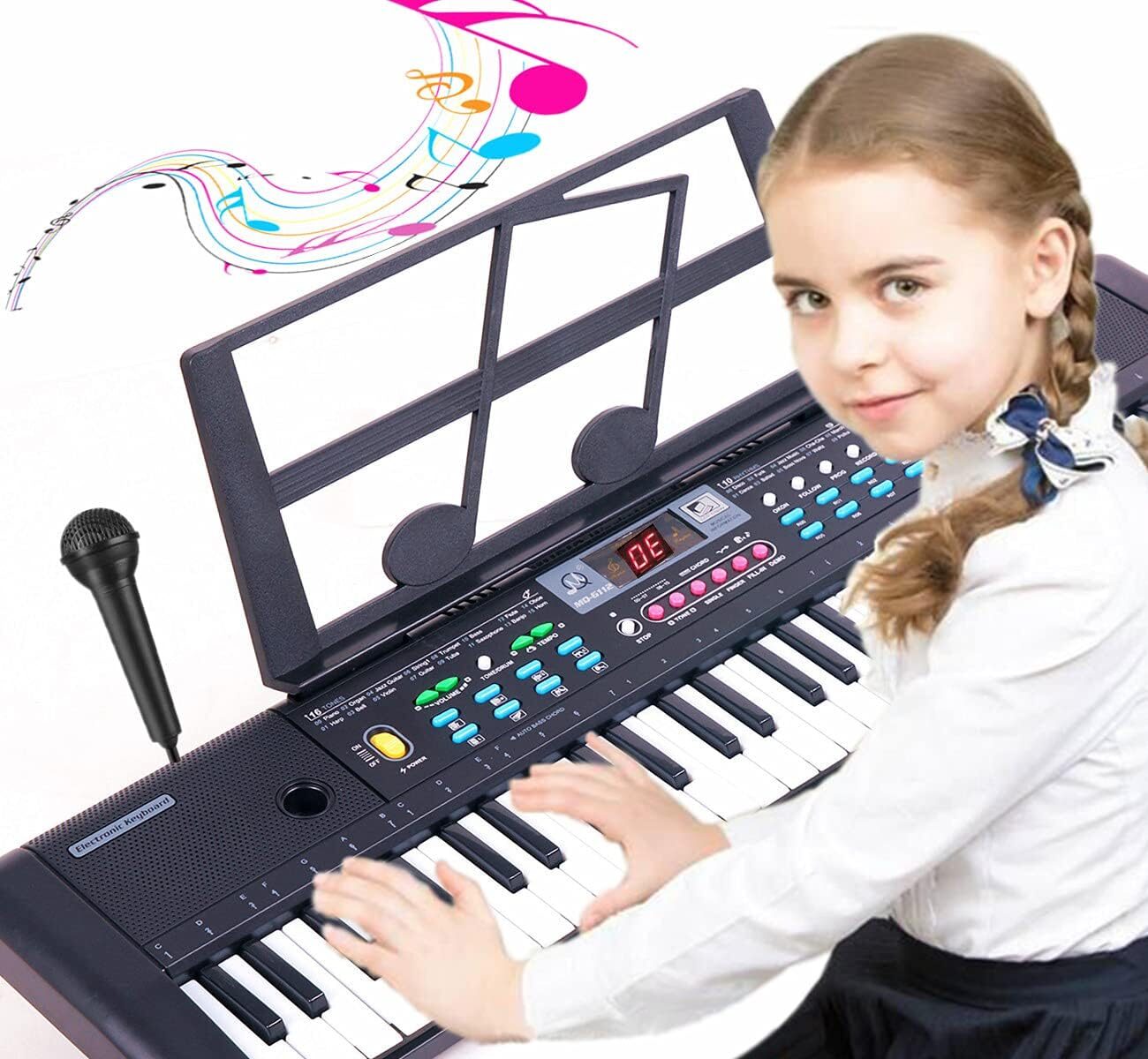 semart Keyboard Piano 61-Key Digital w/Stand