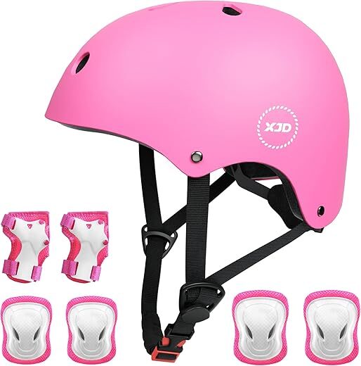 XJD Kids Bike Helmet, Multi-Sport Gear Set