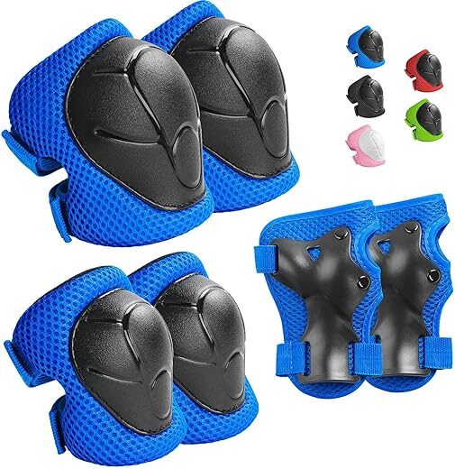 Wemfg Kids Knee and Elbow Pads Set