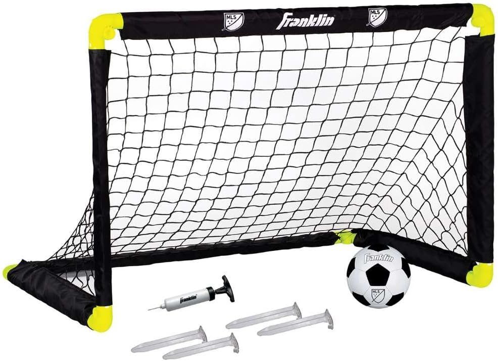Franklin Sports Kids Mini Soccer Goal Set with Ball