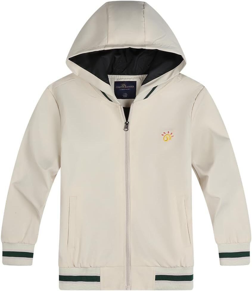 Jingle Bongala Kids Water-Resistant Varsity Jacket