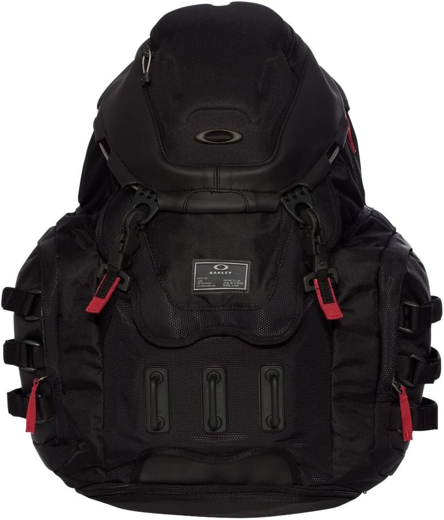 Oakley Kitchen Sink Backpack, Blackout/Redline