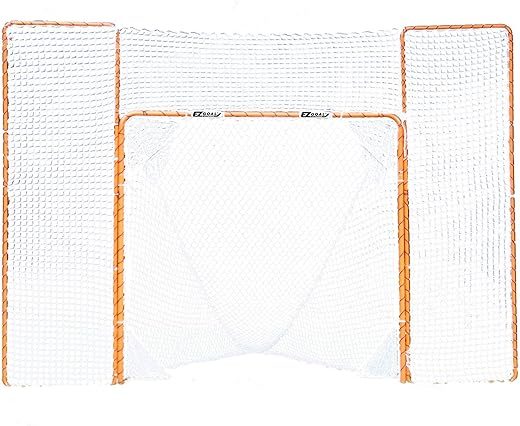 EZGoal Lacrosse Folding Goal With Backstop