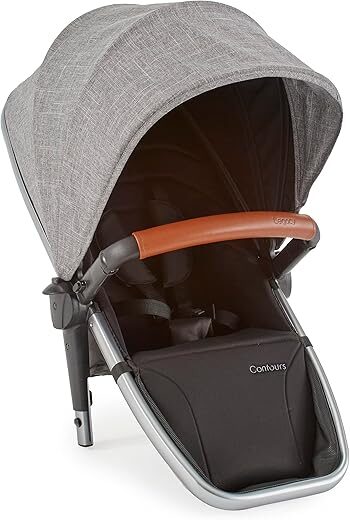 Contours Legacy Stroller Double Seat Accessory, Graphite Gray