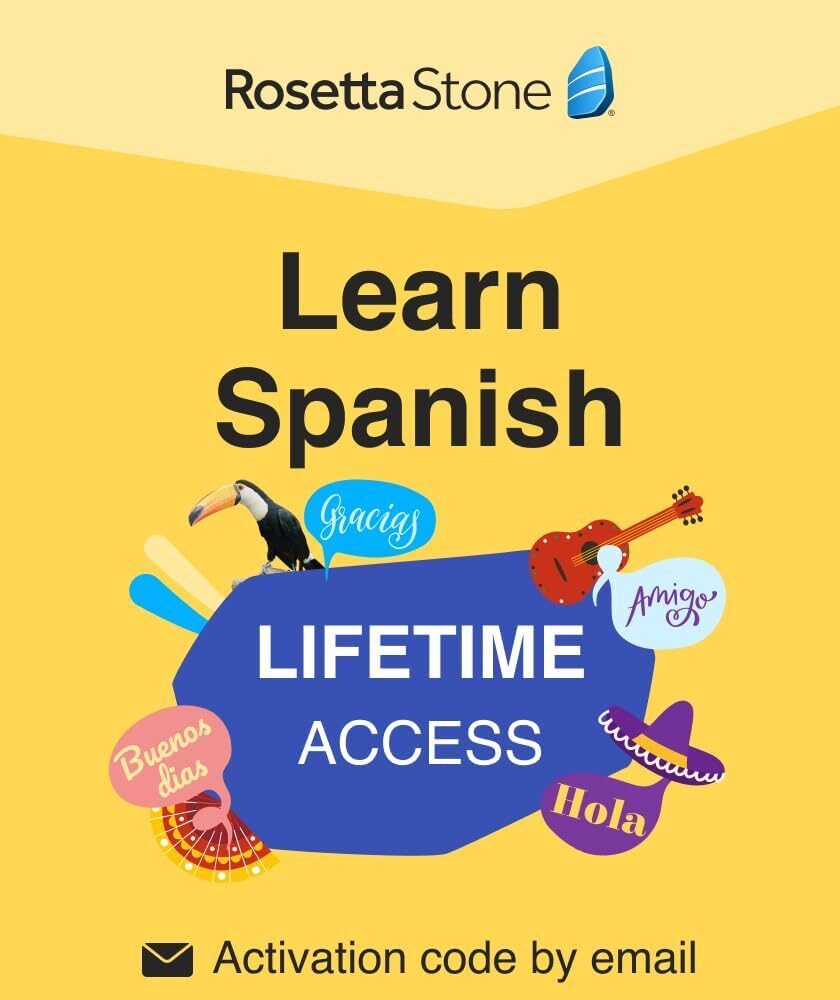 Rosetta Stone Lifetime Spanish Course | All Devices