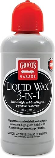 Griot’s Garage Liquid Wax 3-In-1 11013 16oz