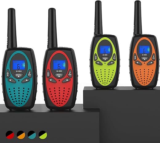 Topsung Long Range Walkie Talkies with LCD