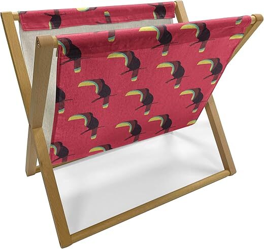 Lunarable Tropical Magazine And Book Holder
