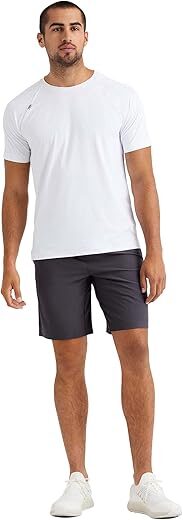 Rhone Mako Men’s Unlined Gym Shorts, Moisture Wicking