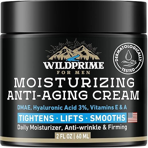 WildPRIME Men’s Anti Aging Face Moisturizer Cream