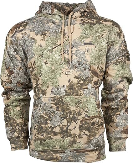 King’s Camo Men’s Classic Camo Pullover Hoodie