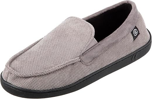 isotoner Corduroy Moccasin Slippers