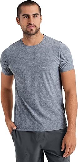 Rhone Men’s Essentials Training Tee, Moisturewicking