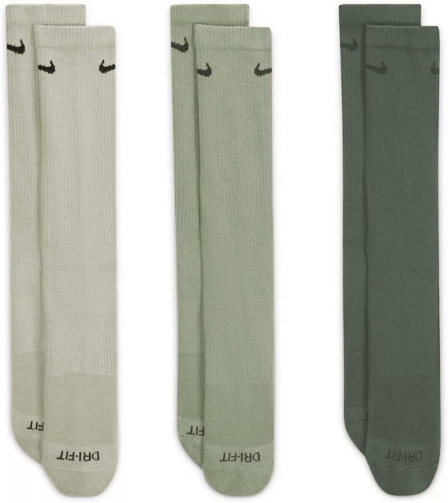 Nike Men’s Everyday Cushioned Crew Socks 3 Pack
