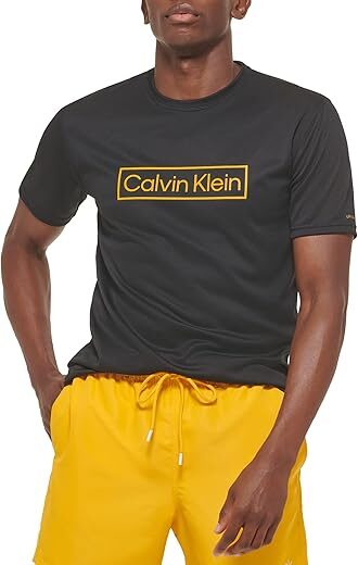 Calvin Klein Men’s Quick Dry UPF 40+ Shirt