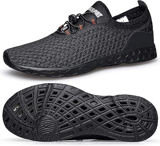 DOUSSPRT Men’s Quick Drying Aqua Shoes