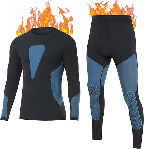 SIMIYA Men’s Thermal Underwear Set – Long Johns