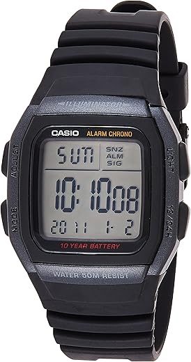 Casio Men’s W96H-1BV Classic Sport Watch