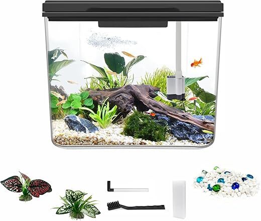 Moonorange Mini Fish Tank Kit 0.8 Gallon