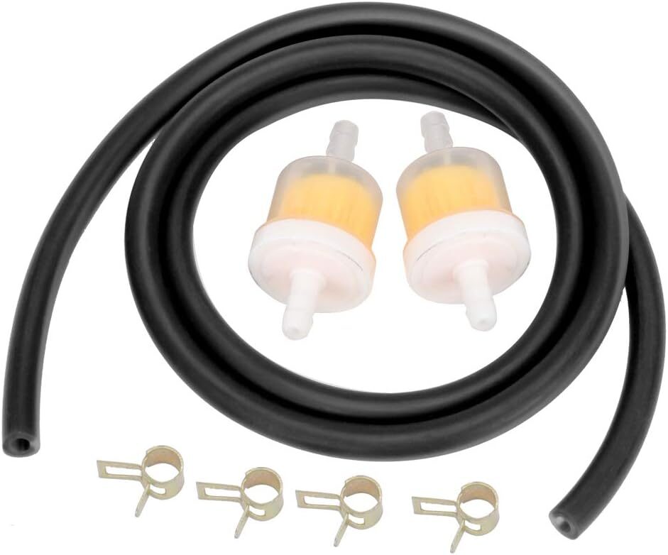 HIAORS Motorcycle Fuel Line Hose With Filter