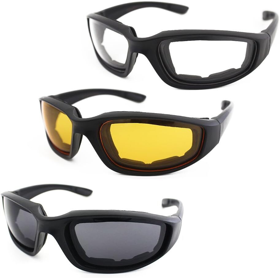 surpassme Motorcycle Riding UV Protection Goggles