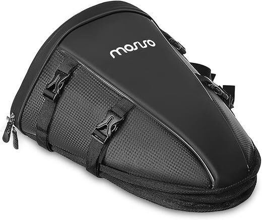 MOSISO Motorcycle Tail Bag Waterproof Storage