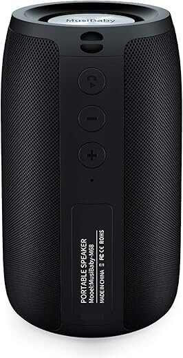 MusiBaby Portable Waterproof Bluetooth Speaker