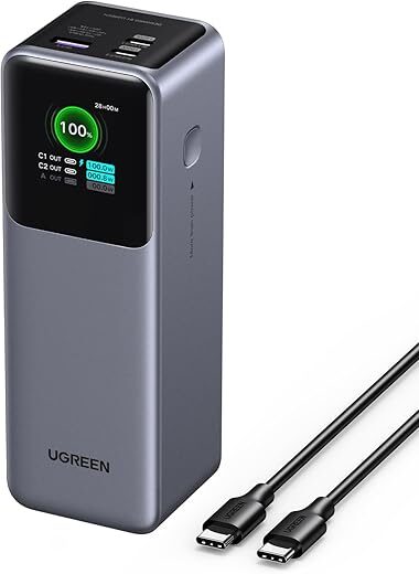 UGREEN Nexode Power Bank 25000mAh 200W Charger