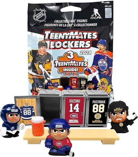 Teenymates NHL Series 10 Hockey Figures, 1 Mystery Pack