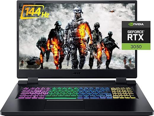 acer Nitro 5 17.3″ FHD 144Hz Gaming Laptop