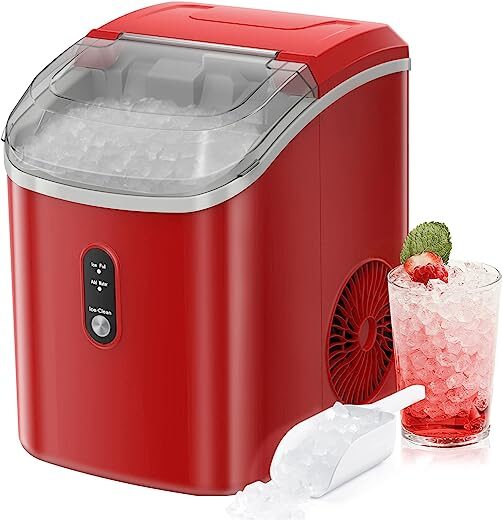 Nugget Countertop Ice Maker With Soft Chewable Ice KFG-123