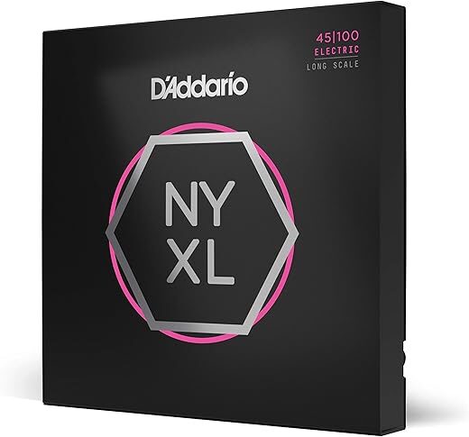 D’Addario NYXL Bass Strings – NYXL45100 – 45-100