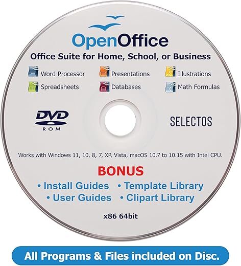 Generic Office Suite Newest 2024 On DVD