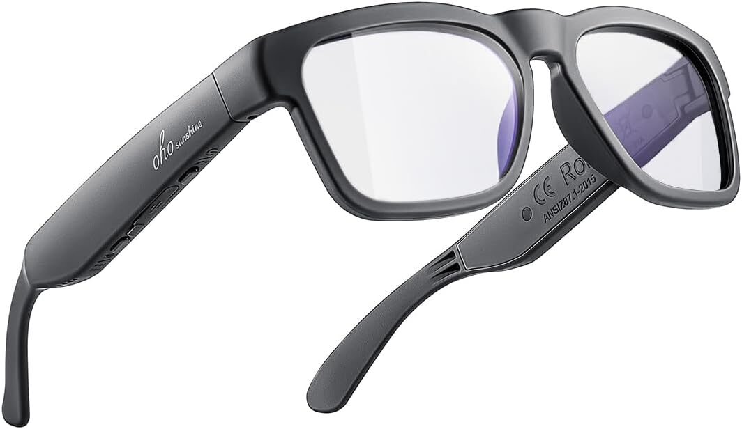 sunshine OhO Bluetooth Voice-Control Sunglasses, UV400