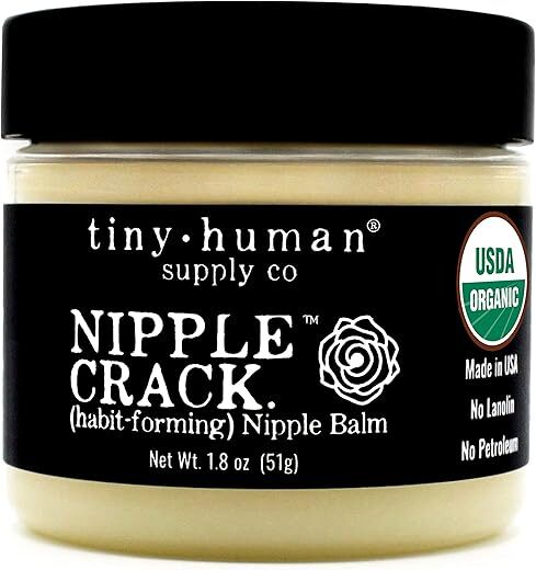 Tiny Human Supply Co Organic Nipple Cream For Breastfeeding Mothers