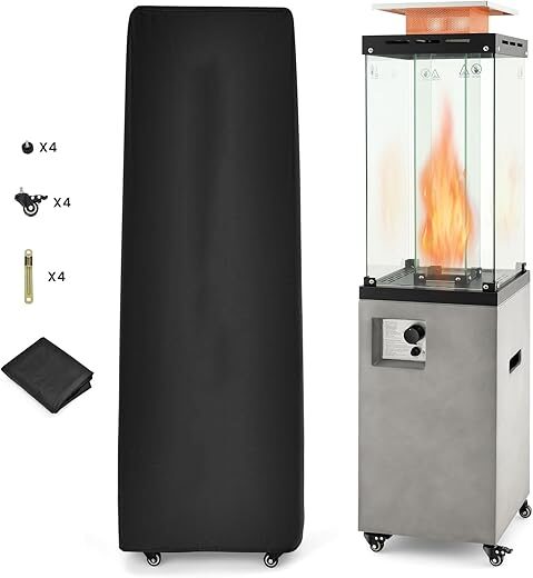 Giantex Outdoor 41,000 BTU Propane Patio Heater