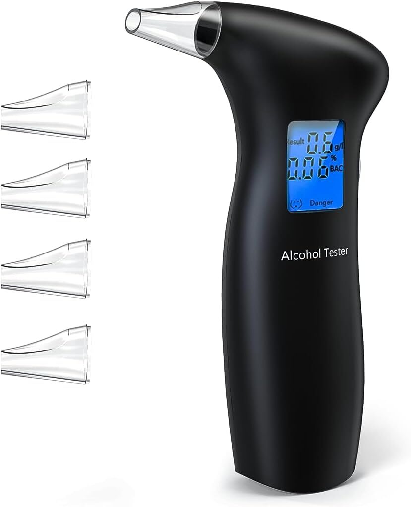 TAIOK Portable Alcohol Breathalyzer Tester
