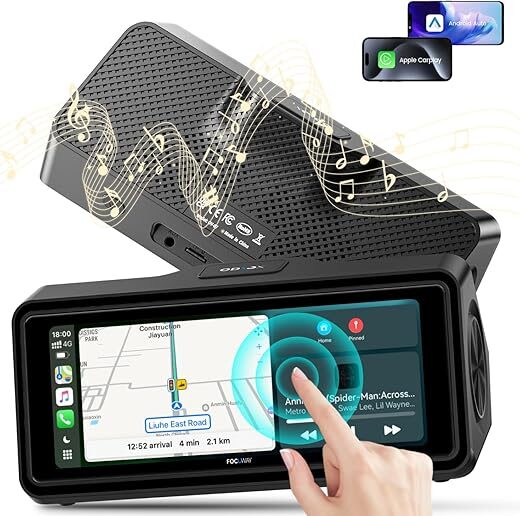 FocuWay Portable Carplay Touch Screen With GPS