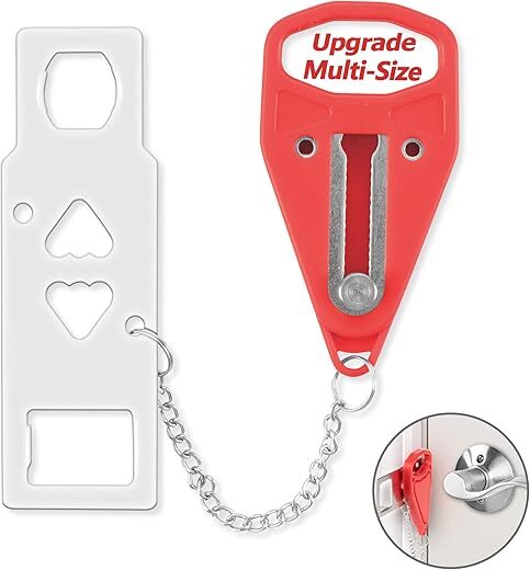 AceMining Portable Door Lock for Travel and Home