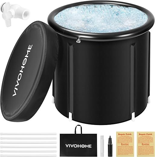 VIVOHOME Portable Ice Bath Tub for Athletes