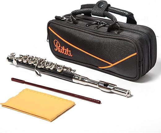 Paititi Professional Centertone Piccolo Flute With Case