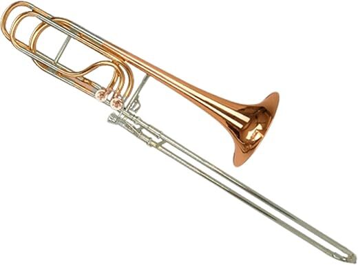 KERREY Professional Cupronickel Gold Lacquer Bass Trombone